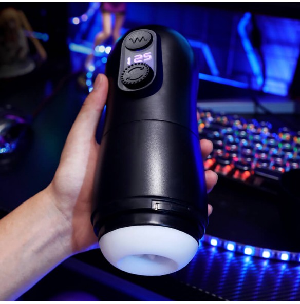 MizzZee - Submariner Pro Retractable Vibrating Base Heating Drying Masturbator (Chargeable - Black) MizzZee - Submariner Pro Retractable Vibrating Base Heating Drying Masturbator (Chargeable - Black)